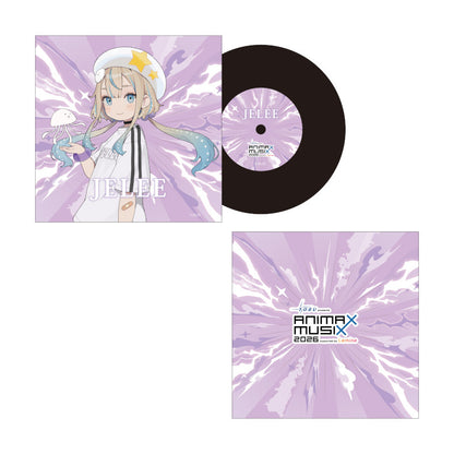 レコード風アクリルコースター