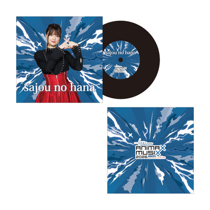 レコード風アクリルコースター